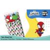 image:imageSunny Side Up Bluey amp Friends Full Sheet Set  4 Piece Kids Bedding Set Includes Pillow Cover  Super Soft Microfiber SheetsMulti  Spidey  Friends