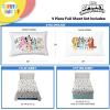 image:imageSunny Side Up Bluey amp Friends Full Sheet Set  4 Piece Kids Bedding Set Includes Pillow Cover  Super Soft Microfiber SheetsWhite  Bluey