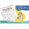image:imageSunny Side Up Bluey amp Friends Full Sheet Set  4 Piece Kids Bedding Set Includes Pillow Cover  Super Soft Microfiber SheetsWhite  Bluey