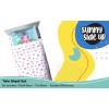 image:imageSunny Side Up Bluey amp Friends Full Sheet Set  4 Piece Kids Bedding Set Includes Pillow Cover  Super Soft Microfiber SheetsWhite  Magic Castle
