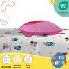 image:imageSunny Side Up Bluey amp Friends Full Sheet Set  4 Piece Kids Bedding Set Includes Pillow Cover  Super Soft Microfiber SheetsWhite  Minnie Mouse
