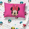 image:imageSunny Side Up Bluey amp Friends Full Sheet Set  4 Piece Kids Bedding Set Includes Pillow Cover  Super Soft Microfiber SheetsWhite  Minnie Mouse