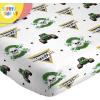 image:imageSunny Side Up Bluey amp Friends Full Sheet Set  4 Piece Kids Bedding Set Includes Pillow Cover  Super Soft Microfiber SheetsWhite  Monster Jam