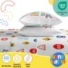 image:imageSunny Side Up Bluey amp Friends Full Sheet Set  4 Piece Kids Bedding Set Includes Pillow Cover  Super Soft Microfiber SheetsWhite  on the Go