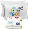image:imageSunny Side Up Bluey amp Friends Full Sheet Set  4 Piece Kids Bedding Set Includes Pillow Cover  Super Soft Microfiber SheetsWhite  on the Go