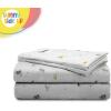 image:imageSunny Side Up Bluey amp Friends Full Sheet Set  4 Piece Kids Bedding Set Includes Pillow Cover  Super Soft Microfiber SheetsWhite  the Mandalorian