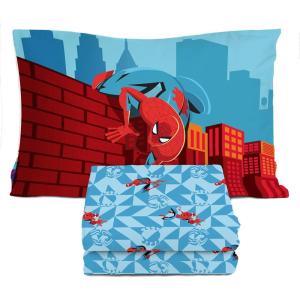 image:imageSunny Side Up Bluey amp Friends Full Sheet Set  4 Piece Kids Bedding Set Includes Pillow Cover  Super Soft Microfiber SheetsBlue  Spiderman