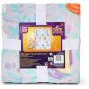 image:imageJay Franco Kids Nogginz Set  12 Inches Nogginz Pillow amp 40 x 50 Inches Cozy Plush Throw Blanket UltraSoft Character Nap Set for Travel Bedroom amp Couch Dcor Gray  BlippiPurple  Unicorn Academy