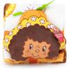 image:imageJay Franco Kids Nogginz Set  12 Inches Nogginz Pillow amp 40 x 50 Inches Cozy Plush Throw Blanket UltraSoft Character Nap Set for Travel Bedroom amp Couch Dcor Gray  BlippiWhite  Orange Blossom
