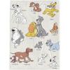 image:imageJay Franco Kids Plush Throw Blanket  Soft amp Cozy Fleece Throw for Bedroom amp Couch Dcor Official Licensed Product Gray  Blippi 40x50  Travel BlanketBeige  Disney Dogs