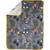 image:imageJay Franco Kids Plush Throw Blanket  Soft amp Cozy Fleece Throw for Bedroom amp Couch Dcor Official Licensed Product Gray  Blippi 40x50  Travel BlanketGray  Blippi