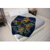 image:imageJay Franco Kids Plush Throw Blanket  Soft amp Cozy Fleece Throw for Bedroom amp Couch Dcor Official Licensed Product Gray  Blippi 40x50  Travel BlanketBlue  Teenage Mutant Ninja Turtles
