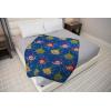 image:imageJay Franco Kids Plush Throw Blanket  Soft amp Cozy Fleece Throw for Bedroom amp Couch Dcor Official Licensed Product Gray  Blippi 40x50  Travel BlanketBlue  Teletubbies