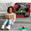image:imageJay Franco Kids Plush Throw Blanket  Soft amp Cozy Fleece Throw for Bedroom amp Couch Dcor Official Licensed Product Gray  Blippi 40x50  Travel BlanketRed  Monster Jam