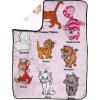 image:imageJay Franco Kids Plush Throw Blanket  Soft amp Cozy Fleece Throw for Bedroom amp Couch Dcor Official Licensed Product Gray  Blippi 40x50  Travel BlanketPink  Disney Cats