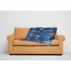image:imageJay Franco Kids Plush Throw Blanket  Soft amp Cozy Fleece Throw for Bedroom amp Couch Dcor Official Licensed Product Gray  Blippi 40x50  Travel BlanketBlue  Blippi