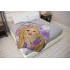 image:imageJay Franco Kids Plush Throw Blanket  Soft amp Cozy Fleece Throw for Bedroom amp Couch Dcor Official Licensed Product Gray  Blippi 40x50  Travel BlanketPurple  Disney Princess Rapunzel