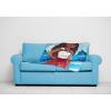 image:imageJay Franco Kids Plush Throw Blanket  Soft amp Cozy Fleece Throw for Bedroom amp Couch Dcor Official Licensed Product Gray  Blippi 40x50  Travel BlanketBlue  Moana