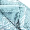 image:imageJay Franco Kids Plush Throw Blanket  Soft amp Cozy Fleece Throw for Bedroom amp Couch Dcor Official Licensed Product Gray  Blippi 40x50  Travel BlanketBlue  Moana