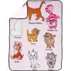 image:imageJay Franco Kids Plush Throw Blanket  Soft amp Cozy Fleece Throw for Bedroom amp Couch Dcor Official Licensed Product Gray  Blippi 40x50  Travel BlanketPink  Disney Cats