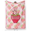 image:imageJay Franco Kids Plush Throw Blanket  Soft amp Cozy Fleece Throw for Bedroom amp Couch Dcor Official Licensed Product Gray  Blippi 40x50  Travel BlanketPink  Strawberry Shortcake