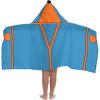 image:imageJay Franco Kids Hooded Towel  22 x 51 Super Soft Bath Wrap with 3D Hood Beach Pool amp Travel Official Licensed Product Multi  Blippi