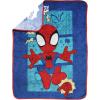 image:imageJay Franco Kids Plush Throw Blanket  Soft amp Cozy Fleece Throw for Bedroom amp Couch Dcor Official Licensed Product Multi  Winnie The Pooh 40x50  Travel BlanketBlue  Spidey  Friends