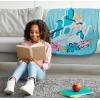 image:imageJay Franco Kids Plush Throw Blanket  Soft amp Cozy Fleece Throw for Bedroom amp Couch Dcor Official Licensed Product Multi  Winnie The Pooh 40x50  Travel BlanketBlue  Disney Princess Cinderella