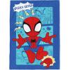 image:imageJay Franco Kids Plush Throw Blanket  Soft amp Cozy Fleece Throw for Bedroom amp Couch Dcor Official Licensed Product Multi  Winnie The Pooh 40x50  Travel BlanketBlue  Spidey  Friends