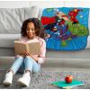 image:imageJay Franco Kids Plush Throw Blanket  Soft amp Cozy Fleece Throw for Bedroom amp Couch Dcor Official Licensed Product Multi  Winnie The Pooh 40x50  Travel BlanketBlue  Avengers