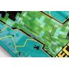 image:imageJay Franco Kids Plush Throw Blanket  Soft amp Cozy Fleece Throw for Bedroom amp Couch Dcor Official Licensed Product Multi  Winnie The Pooh 40x50  Travel BlanketTeal  Minecraft