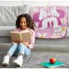 image:imageJay Franco Kids Plush Throw Blanket  Soft amp Cozy Fleece Throw for Bedroom amp Couch Dcor Official Licensed Product Multi  Winnie The Pooh 40x50  Travel BlanketPink  Minnie Mouse