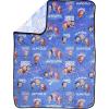 image:imageJay Franco Kids Plush Throw Blanket  Soft amp Cozy Fleece Throw for Bedroom amp Couch Dcor Official Licensed Product Multi  Winnie The Pooh 40x50  Travel BlanketPurple  Kpop Demon Hunters