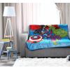 image:imageJay Franco Kids Plush Throw Blanket  Soft amp Cozy Fleece Throw for Bedroom amp Couch Dcor Official Licensed Product Multi  Winnie The Pooh 40x50  Travel BlanketBlue  Avengers