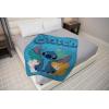 image:imageJay Franco Kids Plush Throw Blanket  Soft amp Cozy Fleece Throw for Bedroom amp Couch Dcor Official Licensed Product Multi  Winnie The Pooh 40x50  Travel BlanketBlue  Stitch