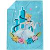 image:imageJay Franco Kids Plush Throw Blanket  Soft amp Cozy Fleece Throw for Bedroom amp Couch Dcor Official Licensed Product Multi  Winnie The Pooh 40x50  Travel BlanketBlue  Disney Princess Cinderella