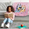 image:imageJay Franco Kids Plush Throw Blanket  Soft amp Cozy Fleece Throw for Bedroom amp Couch Dcor Official Licensed Product Multi  Winnie The Pooh 40x50  Travel BlanketPink  Bluey