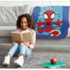 image:imageJay Franco Kids Plush Throw Blanket  Soft amp Cozy Fleece Throw for Bedroom amp Couch Dcor Official Licensed Product Multi  Winnie The Pooh 40x50  Travel BlanketBlue  Spidey  Friends