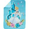 image:imageJay Franco Kids Plush Throw Blanket  Soft amp Cozy Fleece Throw for Bedroom amp Couch Dcor Official Licensed Product Multi  Winnie The Pooh 40x50  Travel BlanketBlue  Disney Princess Cinderella