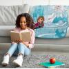 image:imageJay Franco Kids Plush Throw Blanket  Soft amp Cozy Fleece Throw for Bedroom amp Couch Dcor Official Licensed Product Multi  Winnie The Pooh 40x50  Travel BlanketBlue  Frozen