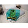 image:imageJay Franco Kids Plush Throw Blanket  Soft amp Cozy Fleece Throw for Bedroom amp Couch Dcor Official Licensed Product Multi  Winnie The Pooh 40x50  Travel BlanketTeal  Minecraft