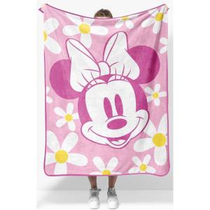 image:imageJay Franco Kids Plush Throw Blanket  Soft amp Cozy Fleece Throw for Bedroom amp Couch Dcor Official Licensed Product Multi  Winnie The Pooh 40x50  Travel BlanketPink  Minnie Mouse