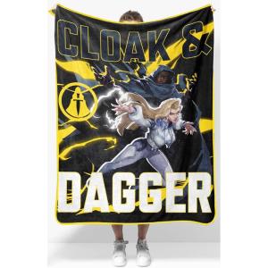 image:imageJay Franco Kids Plush Throw Blanket  Soft amp Cozy Fleece Throw for Bedroom amp Couch Dcor Official Licensed Product Multi  Winnie The Pooh 40x50  Travel BlanketMulti  Marvel Rivals Clock  Dagger