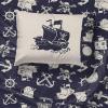 image:imageJay Franco Kids Sheet Set with Fitted Flat Sheets amp Pillow Cover  UltraSoft Bedding with Pillowcase for Room Decor White  Winnie The Pooh 4 Piece QueenBlue  One Piece