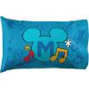 image:imageJay Franco Kids Sheet Set with Fitted Flat Sheets amp Pillow Cover  UltraSoft Bedding with Pillowcase for Room Decor White  Winnie The Pooh 4 Piece QueenBlue  Mickey Mouse