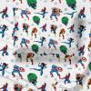 image:imageJay Franco Kids Sheet Set with Fitted Flat Sheets amp Pillow Cover  UltraSoft Bedding with Pillowcase for Room Decor White  Winnie The Pooh 4 Piece QueenWhite  Avengers