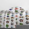 image:imageJay Franco Kids Sheet Set with Fitted Flat Sheets amp Pillow Cover  UltraSoft Bedding with Pillowcase for Room Decor White  Winnie The Pooh 4 Piece QueenWhite  Monster Jam