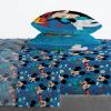 image:imageJay Franco Kids Sheet Set with Fitted Flat Sheets amp Pillow Cover  UltraSoft Bedding with Pillowcase for Room Decor White  Winnie The Pooh 4 Piece QueenBlue  Mickey Mouse