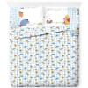 image:imageJay Franco Kids Sheet Set with Fitted Flat Sheets amp Pillow Cover  UltraSoft Bedding with Pillowcase for Room Decor White  Winnie The Pooh 4 Piece QueenWhite  Winnie the Pooh