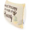 image:imageJay Franco Needlepoint Decorative Pillow  15 Inch Kids UltraSoft Stuffed Plushie amp Cozy Throw Pillow Official Licensed Product Yellow  Winnie The PoohYellow  Winnie the Pooh